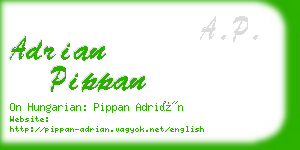 adrian pippan business card